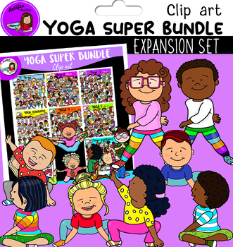 Preview of Teacher Appreciation - Yoga Super Bundle-EXPANSION SET-FREE ❤️