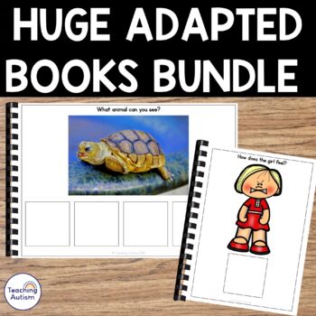 Preview of 477 Adapted Books for Special Education | Adapted Books