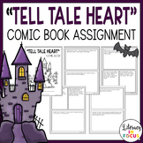 Tell Tale Heart Activities | Comic Book Project | Edgar Allan Poe