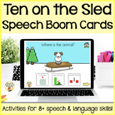 "Ten on the Sled" Book Companion Boom Cards for Distance Learning