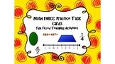  Test Practice- Math Task Cards