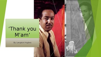 Preview of 'Thank You M'am' by Langston Hughes