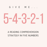 "Thank You, Ma'am" 5-4-3-2-1--A Reading Comprehension Stra