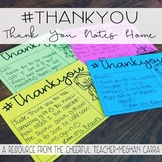 #ThankYou Notes Home