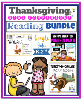 Preview of {Thanksgiving} Turkey Trouble Bundle + Digital Resources Morning Work Activities