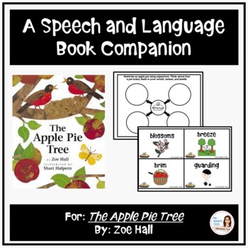 Preview of The Apple Pie Tree Speech Therapy Book Companion