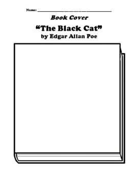 “The Black Cat” By Edgar Allan Poe Book Cover Worksheet by Northeast ...