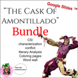 "The Cask of Amontillado" Bundle of Lessons Unit
