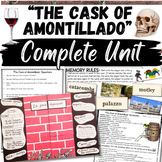 The Cask of Amontillado Unit: Hands-on Activities, Vocabul