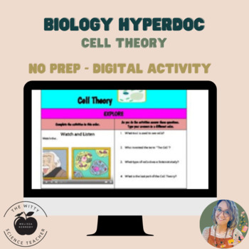 Preview of The Cell Theory Hyperdoc (pdf download with link to copy)