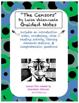 Preview of "The Censors" Guided Notes