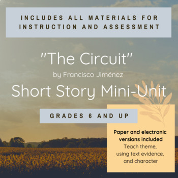 Preview of "The Circuit" Mini-Unit (Great for Distance Learning)