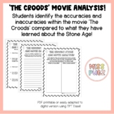 'The Croods' Movie Analysis!