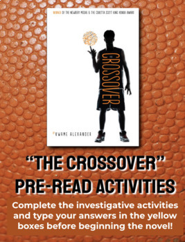 Preview of "The Crossover" Pre-Read Activities