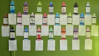 Preview of 'The Day the Crayons Quit' Persuasive Writing and Art Templates