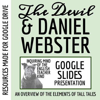 Preview of "The Devil and Daniel Webster" by Stephen Vincent Benet Google Slideshow