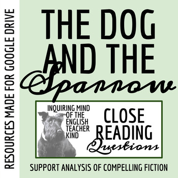 Preview of "The Dog and the Sparrow" by the Brothers Grimm Close Reading for Google Drive