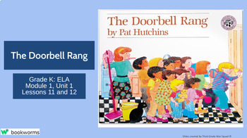 Preview of "The Doorbell Rang" Google Slides- Bookworms Supplement