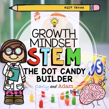 Preview of The Dot by Peter Reynolds Candy Builder READ ALOUD STEM™ Activity