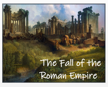 Preview of "The Fall of the Roman Empire" - Article, Power Point, Activities, Assessments