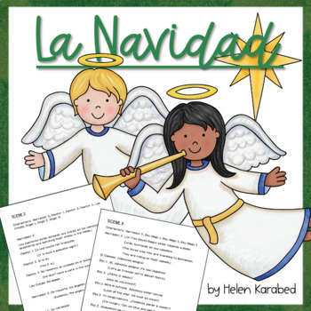 Preview of Spanish Christmas Play Script | Birth of Jesus | Navidad