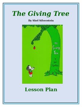 Preview of "The Giving Tree" Lesson