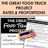 "The Great Food Truck Project" - Rate, Proportions, and Pe