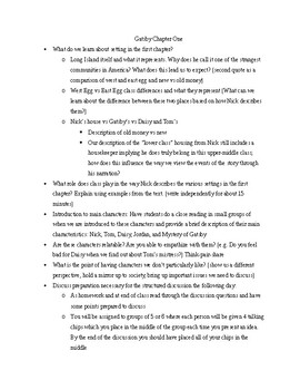 great gatsby essay plan