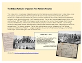 "The Indian Act" Research Project