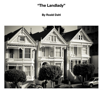 Preview of "The Landlady" by Roald Dahl Analysis