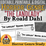 "The Landlady" by Roald Dahl Horror Story Study (Distance 