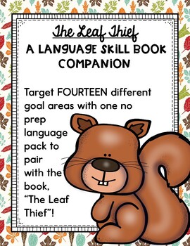 Preview of "The Leaf Thief": A Language Skill Book Companion