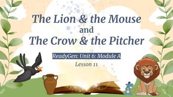 Preview of “The Lion & the Mouse" and “The Crow & the Pitcher” Slideshow