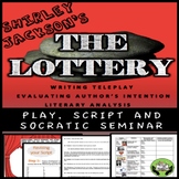 THE LOTTERY | SHIRLEY JACKSON | PLAY & SOCRATIC SEMINAR l 