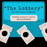 "The Lottery" by Shirley Jackson Reading, Vocab and Litera