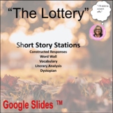 "The Lottery" by Shirley Jackson  Short Story Literacy Sta