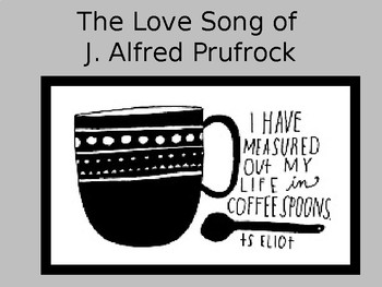 Preview of "The Love Song of J. Alfred Prufrock" Bundle