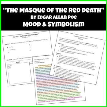 Preview of "The Masque of the Red Death" Symbolism and Mood -Edgar Allan Poe