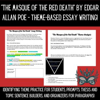 the masque of the red death essay topics