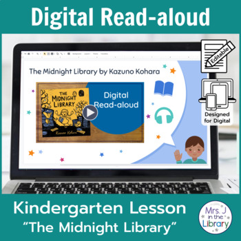 Preview of "The Midnight Library" Read-aloud Activity & Lesson for Google Slides