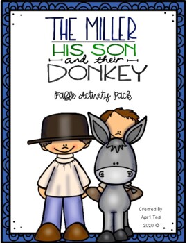 The Miller His Son and Their Donkey Fable Activity Pack TPT