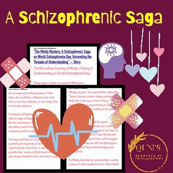 Preview of "The Mindy Mystery: A Schizophrenic Saga on World Schizophrenia Day" ~ STORY!