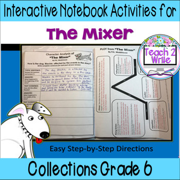 Preview of "The Mixer" Printable Interactive Notebook for Collections Grade 6