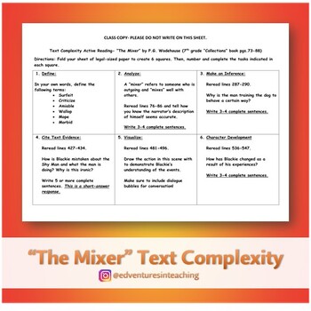 The Mixer Comprehension