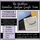 "The Necklace" Google Form Narrative Analysis Quiz 
