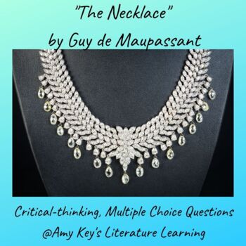 Preview of "The Necklace" Read Aloud Video and Critical-Thinking Short Story Questions