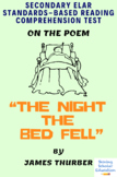 “The Night the Bed Fell” by James Thurber Multiple-Choice 