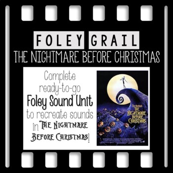 Preview of "The Nightmare Before Christmas" Foley Sound Complete Ready-to-Go Unit