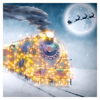 Preview of "The North Pole Express: A Magical Christmas Journey" - A Heartwarming Play Scri