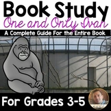 The One and Only Ivan Novel Study | A Book Study for 3rd -